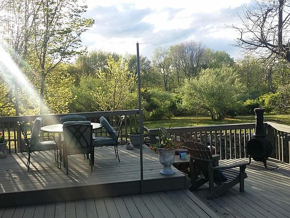 spring in white hills from your back deck