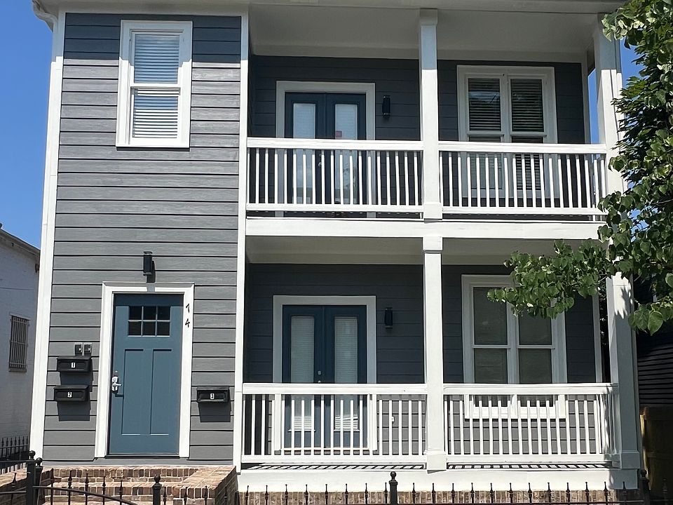 Unit is the top floor of this home