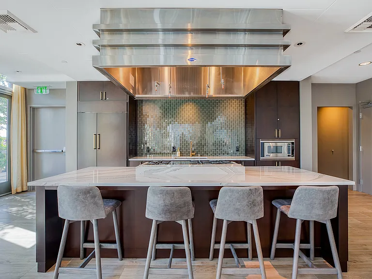 The Bravern boasts an expansive exhibition kitchen