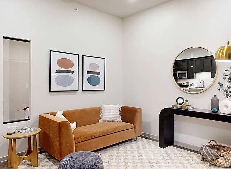 Our Guest Suite offers a cozy and modern living space with stylish decorperfect for when friends and family come to visit.