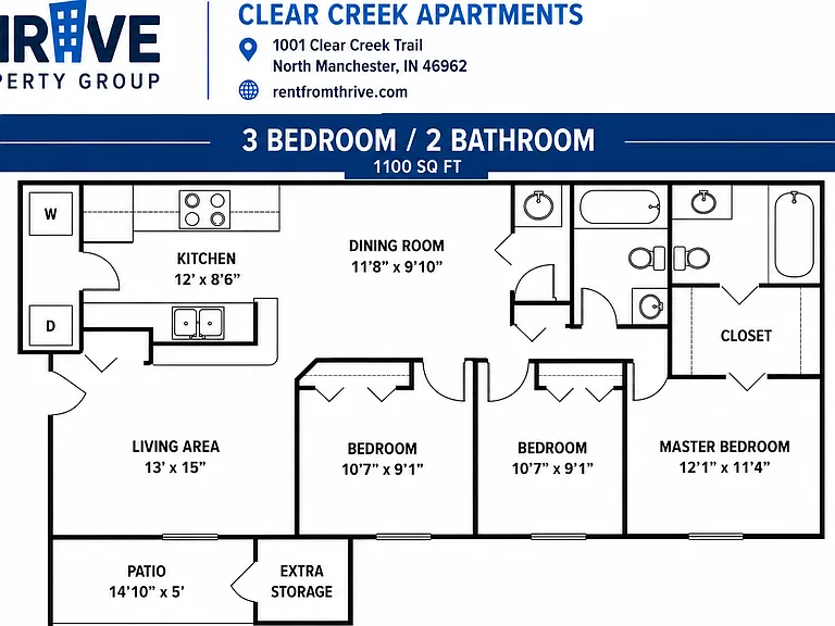 CLEAR CREEK APARTMENTS — Photo 13