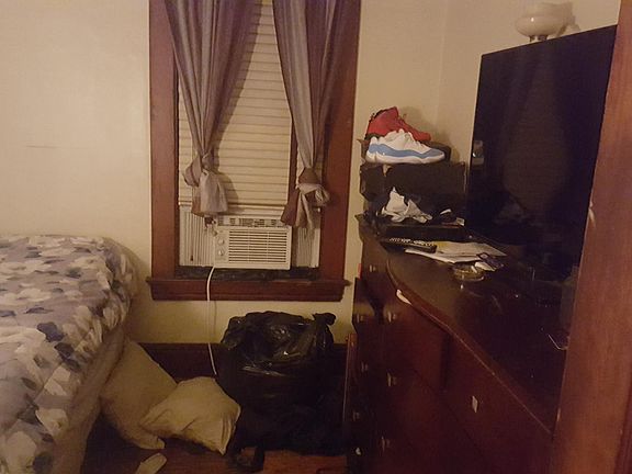 Large walk in closet in this room