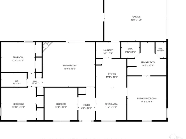 4346 McInnis St, Milton, FL 32583