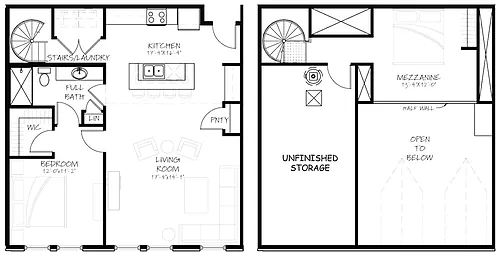 Floor plan Primitivo