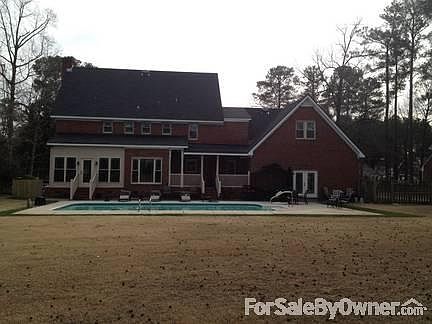 Rear view of Home