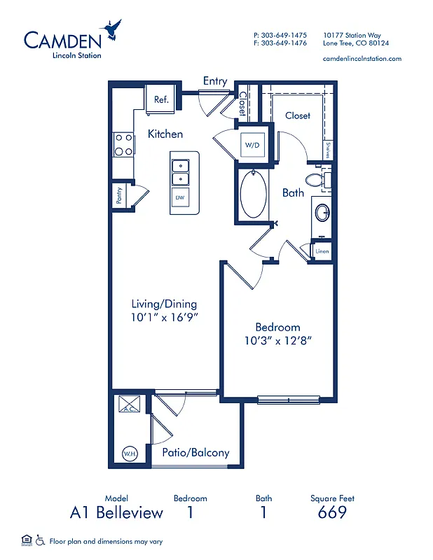 Floor plan Belleview