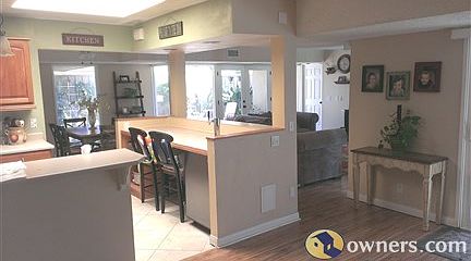 Kitchen to the patio