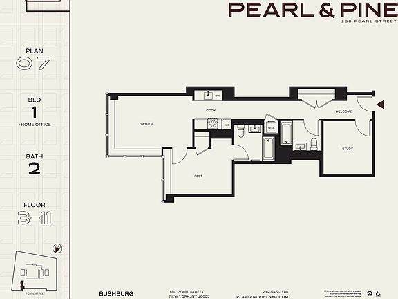 2nd image of 180 Pearl St #707