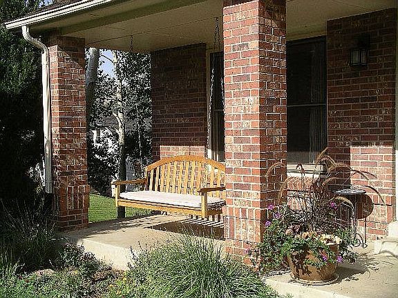 Front Porch For Hangin' and Swingin' w/ Friends
