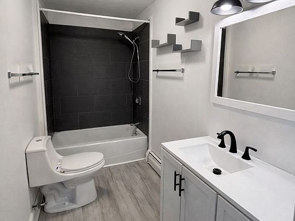 Brand new master bathroom.
