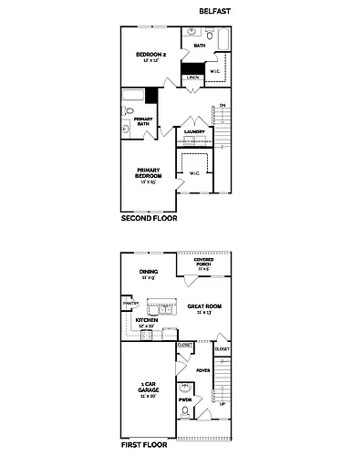 Floor plan Bellfast