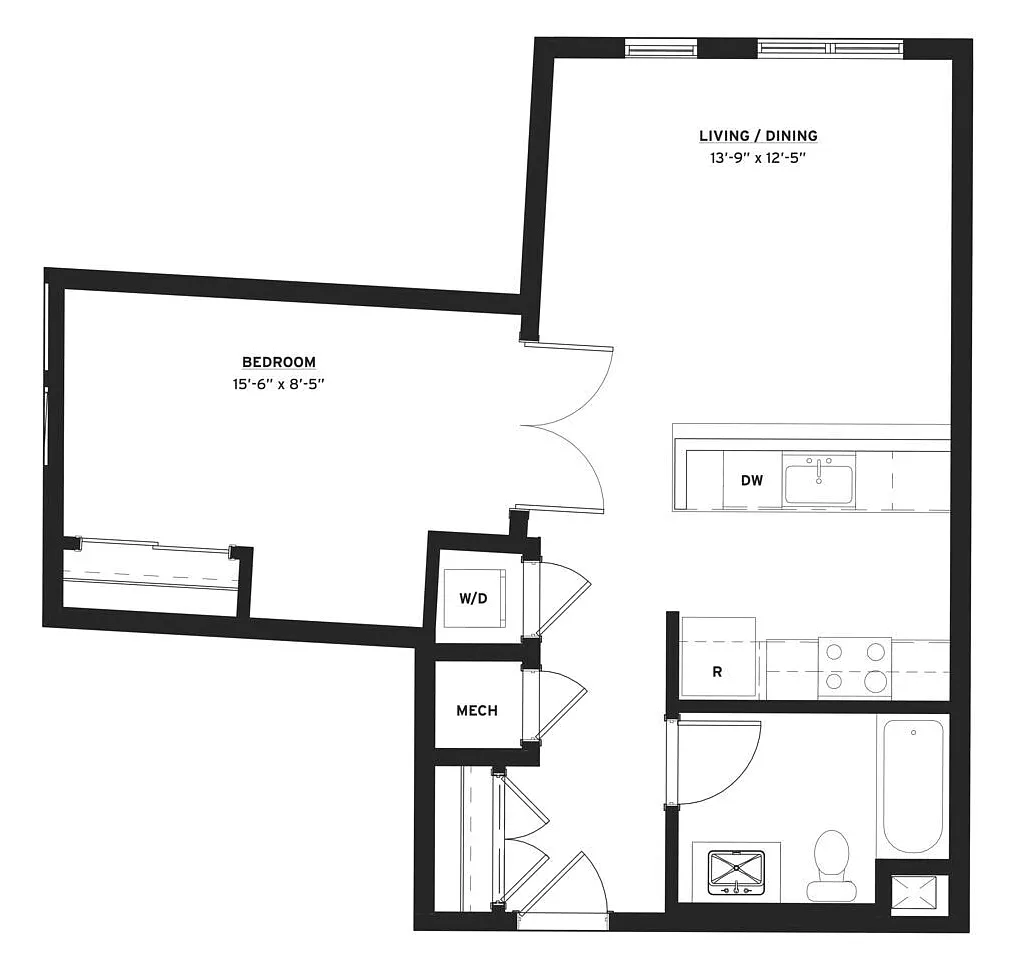 Floor plan B7