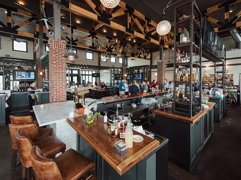 The Goat onsite restaurant and bar