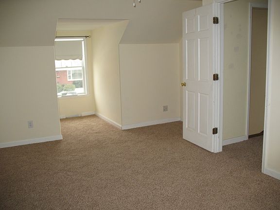 Bedroom facing front