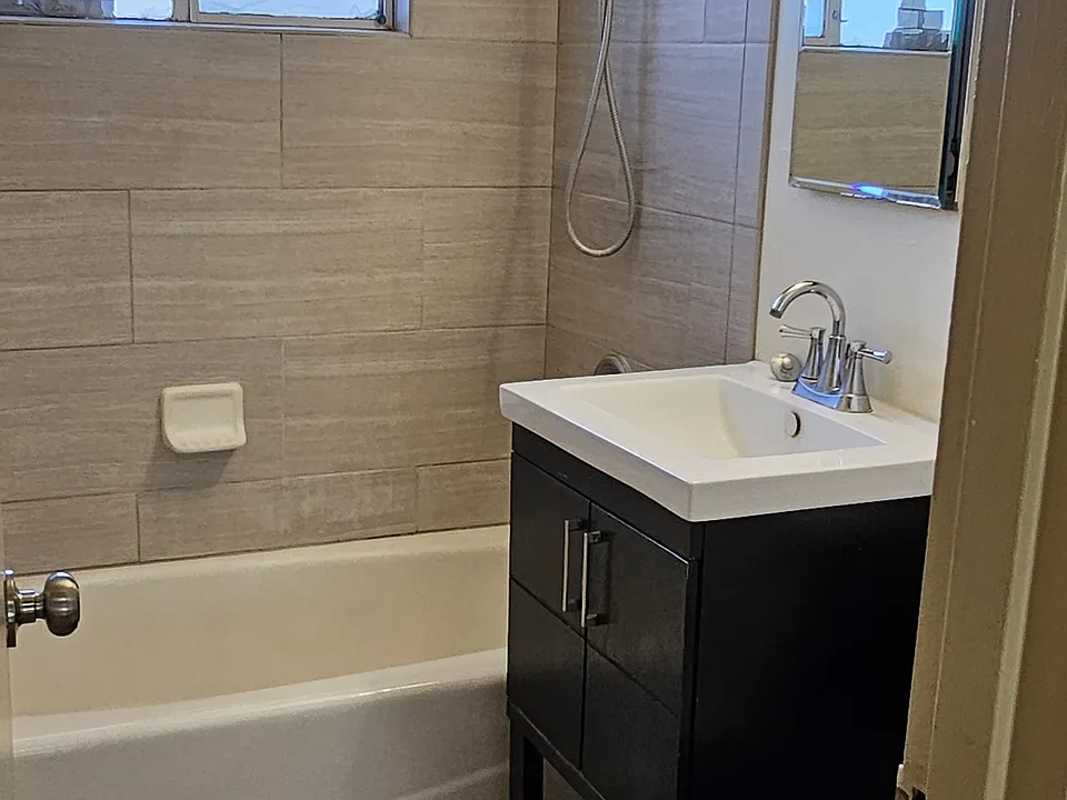 bathroom, we are replacing the window