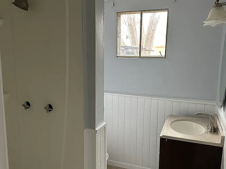 Downstairs 3/4 bathroom