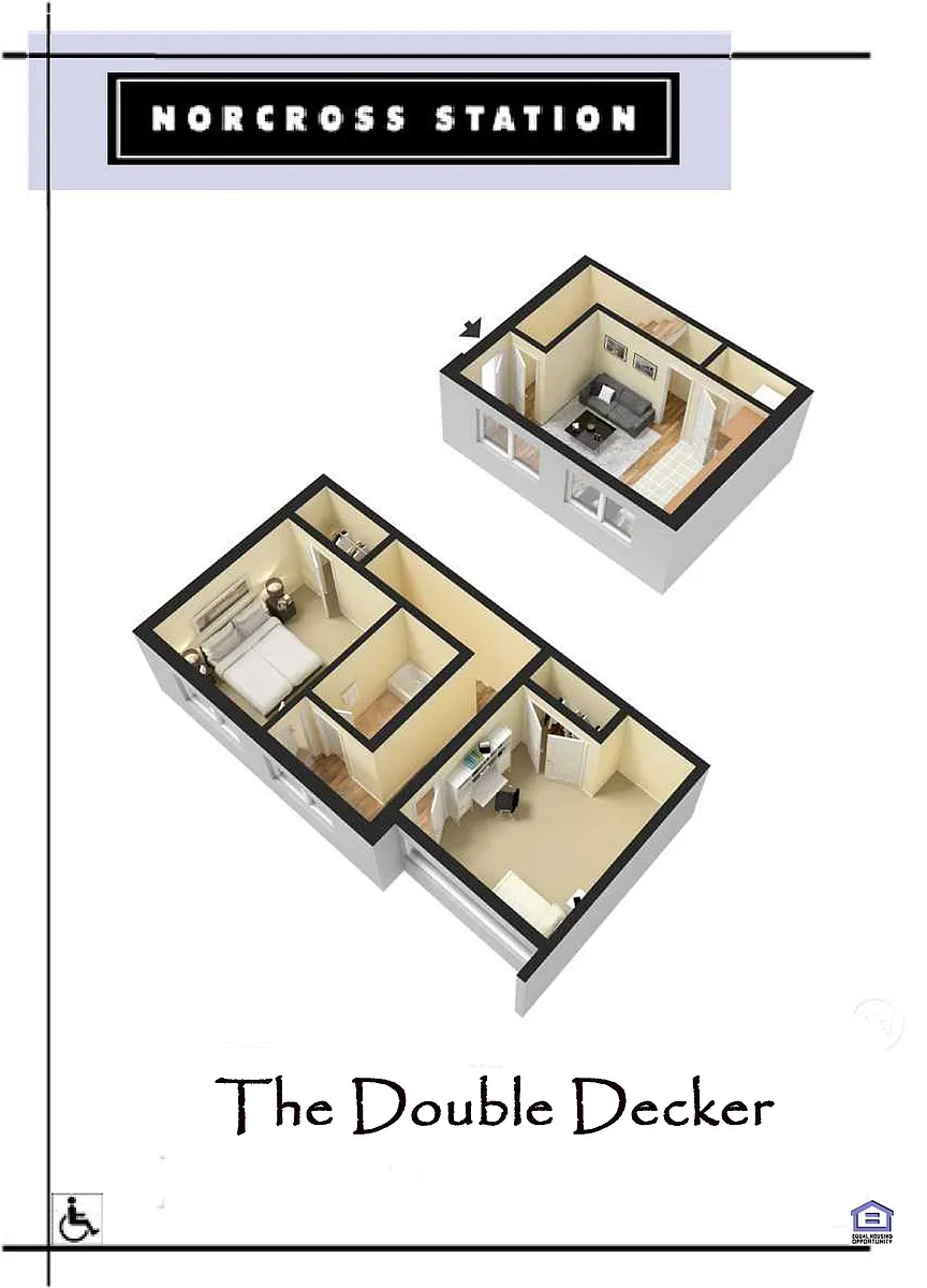 Floor plan The Double Decker