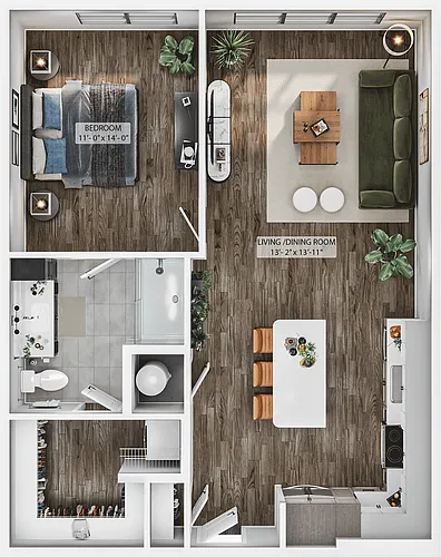 Floor plan A19