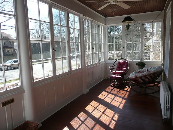 Heated front porch