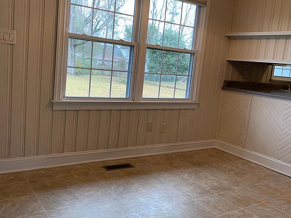 Spacious dining area.