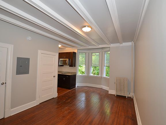 Hardwood floors and loads of light