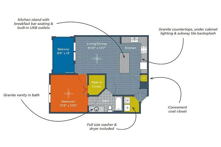 Floor plan Crest