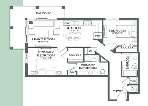 Floor plan B6