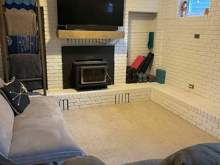 Basement living room
