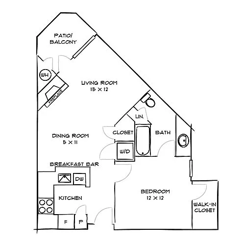 Floor plan Amalfi Premier