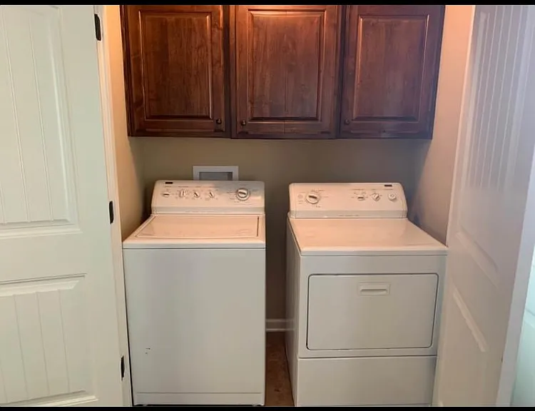 Washer and Dryer included