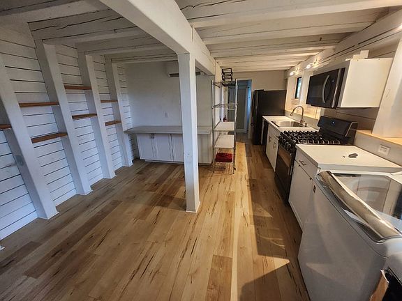 Kitchen and living room
