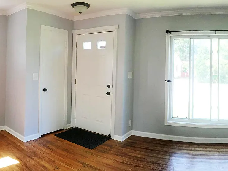 Large Front Window and Spacious Front Room
