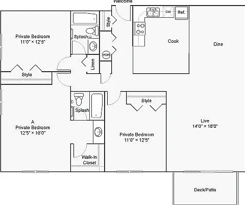 Webster 3 Bed/2 Bath Webster 3 Bed/2 Bath