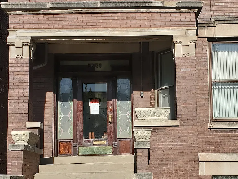 Front of building. Apartment is on 2nd floor.