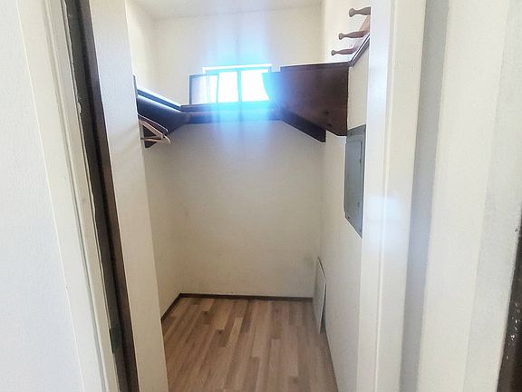 private spacious walk in closet