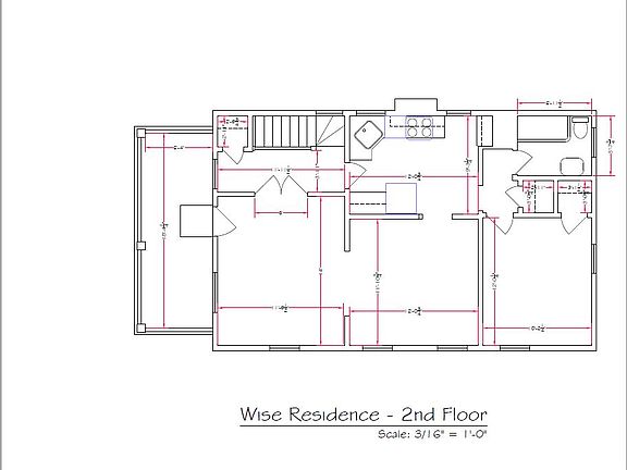 2nd Floor Layout