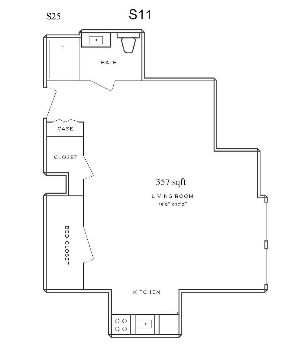Floor plan S11