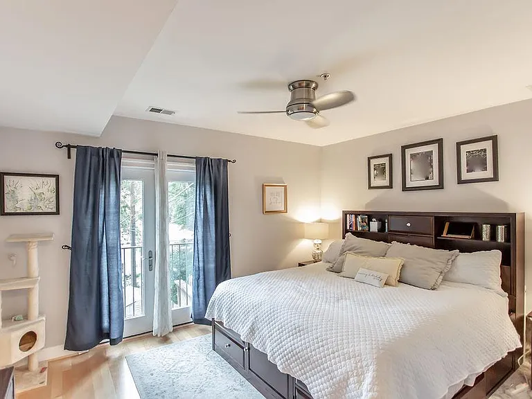 Primary Bedroom with Juliette balcony
