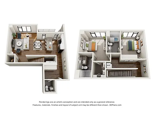 Floor plan Strata Townhome