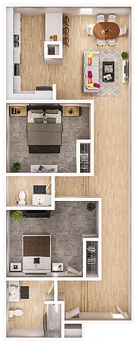 Floor plan B2F-1
