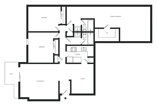 Floor plan Oak