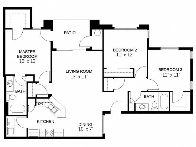 Floor plan C1