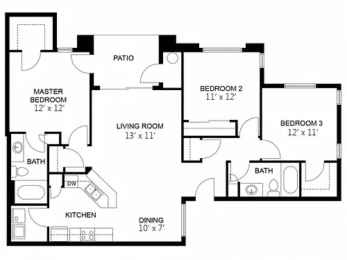 Floor plan C1