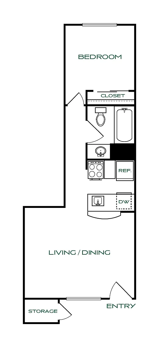 Floor plan A2 Classic