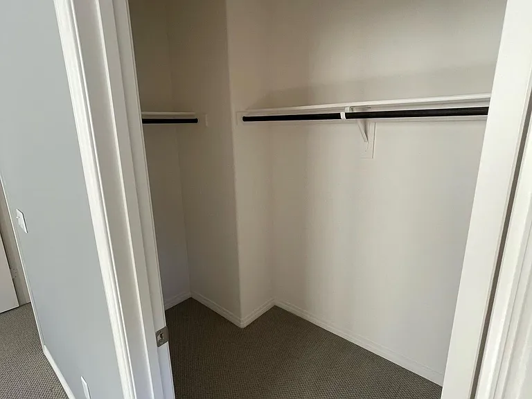 walk-in closet inside master