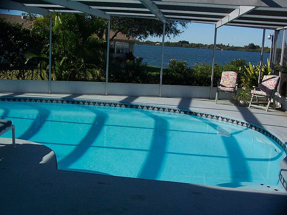 Pool looking onto Bay