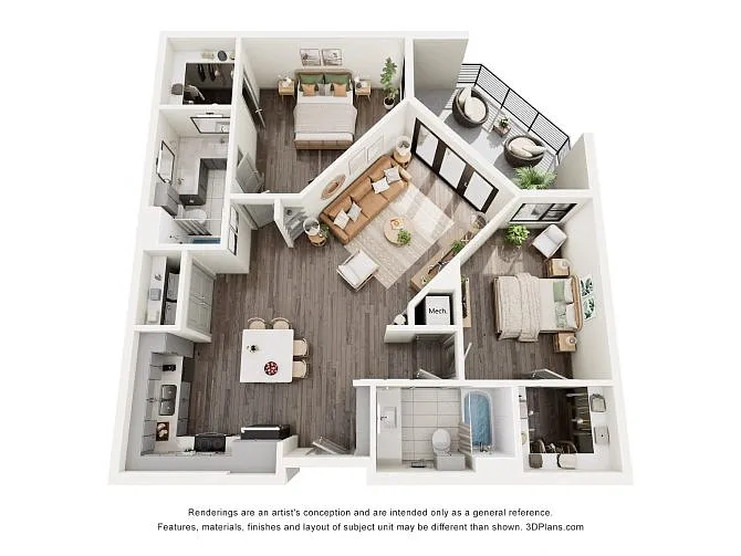 Floor plan B1