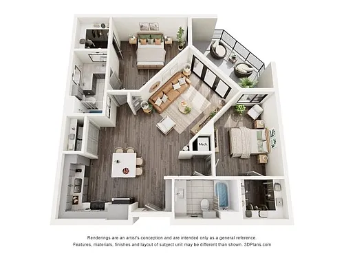 Floor plan B1