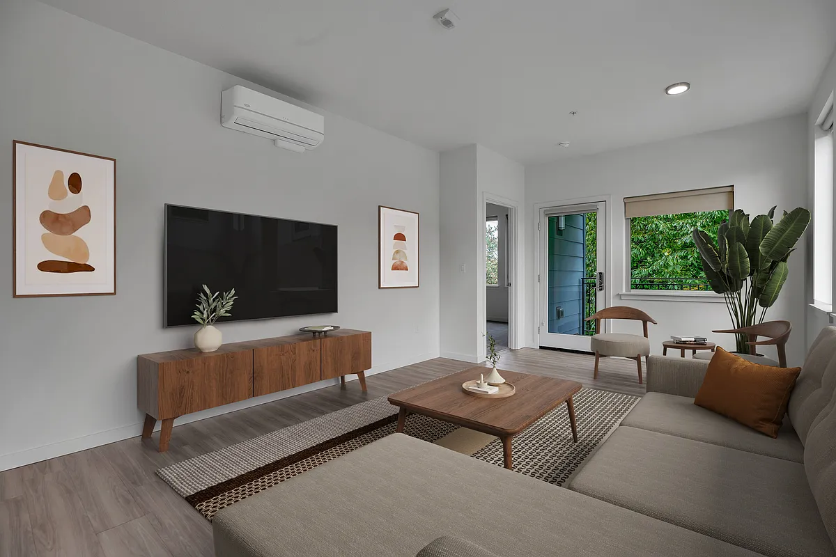 The 72nd Apartments | Living Room - The 72nd Apartments