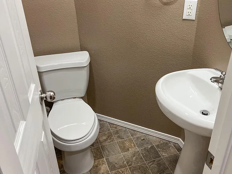 Half bath.